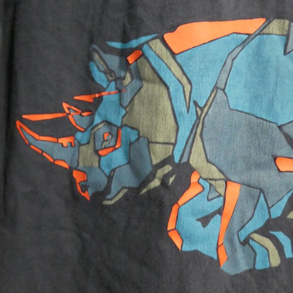 GYMGO navy graphic T-Shirt, large (10-12), youth, GUC - Picture 5 of 12